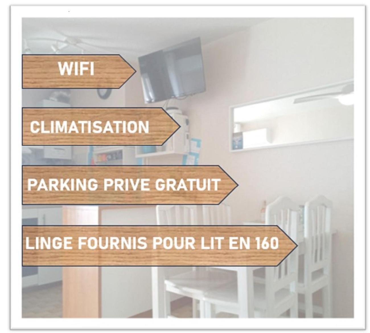 Mes Vacances A La Mer Studio 4 Pers, Parking Prive, Wifi, Linges Fournis, Climatisation La Grande-Motte